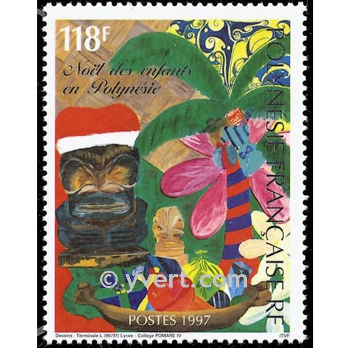 nr. 554 -  Stamp Polynesia Mail