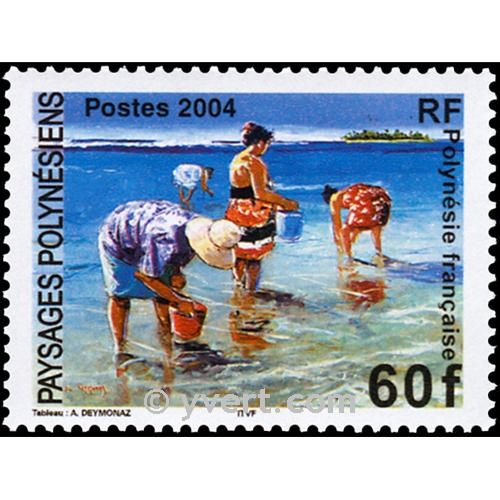 nr. 735 -  Stamp Polynesia Mail