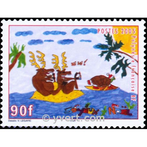 nr. 760 -  Stamp Polynesia Mail