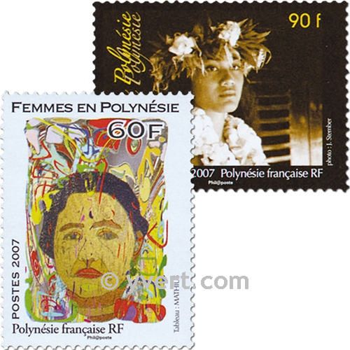 nr. 801/802 -  Stamp Polynesia Mail