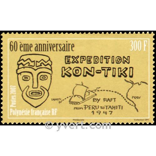 nr. 814 -  Stamp Polynesia Mail