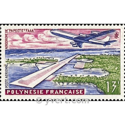 nr. 5 -  Stamp Polynesia Air Mail