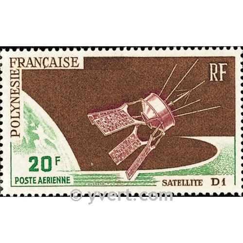 n.o 19 -  Sello Polinesia Correo aéreo