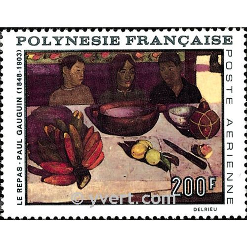 n° 25 -  Timbre Polynésie Poste aérienne