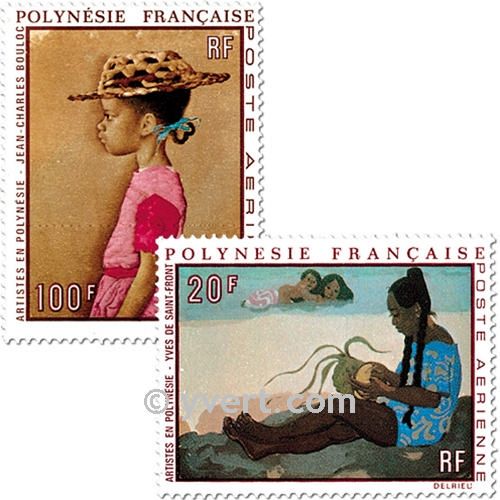 n° 40/44 -  Timbre Polynésie Poste aérienne