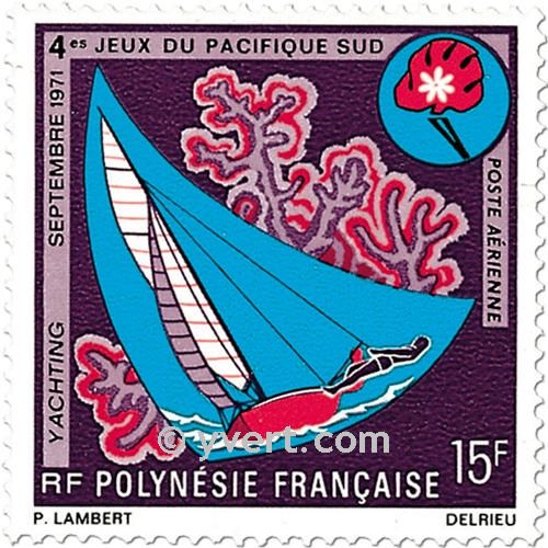 nr. 51/54 -  Stamp Polynesia Air Mail