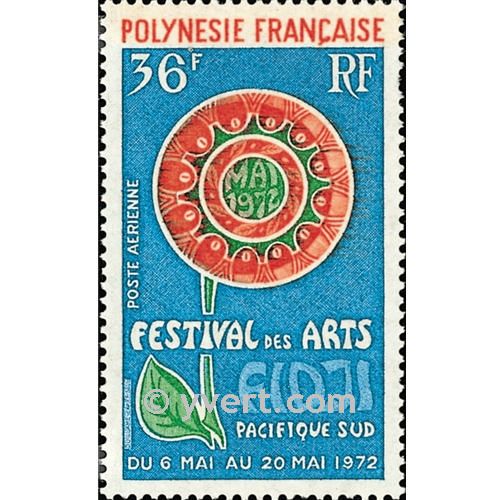 n° 63 -  Timbre Polynésie Poste aérienne