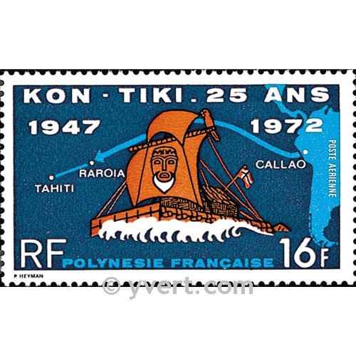 nr. 64 -  Stamp Polynesia Air Mail