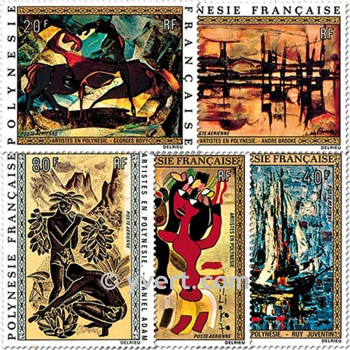 n° 65/69 -  Timbre Polynésie Poste aérienne