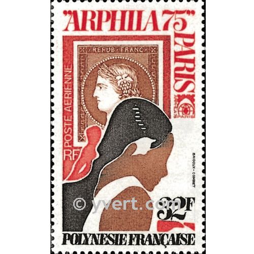 n° 92 -  Timbre Polynésie Poste aérienne