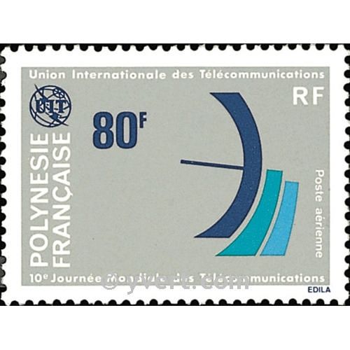 n° 136 -  Timbre Polynésie Poste aérienne