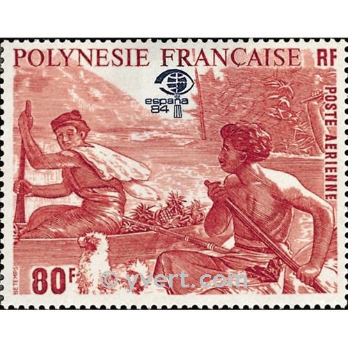 n° 182 -  Timbre Polynésie Poste aérienne