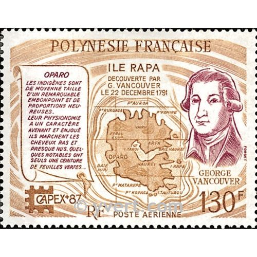 n° 197 -  Timbre Polynésie Poste aérienne