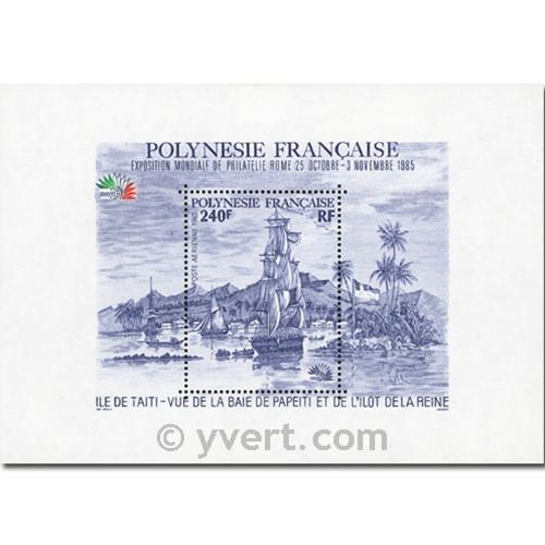 nr. 11 -  Stamp Polynesia Souvenir sheets