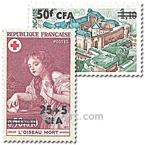 n° 404/405 -  Timbre Réunion Poste