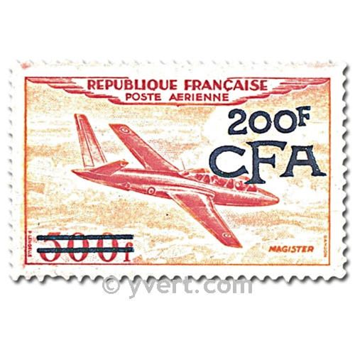 nr. 52/55 -  Stamp Reunion Air mail