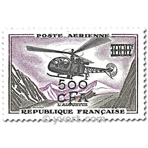 n° 56/57 -  Timbre Réunion Poste aérienne