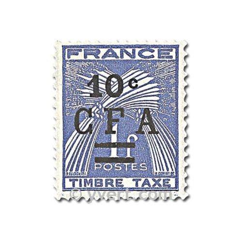 n° 36/44 -  Timbre Réunion Taxe