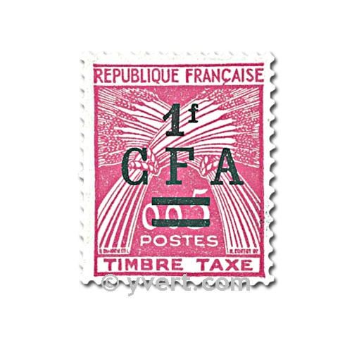 n° 45/47 -  Timbre Réunion Taxe