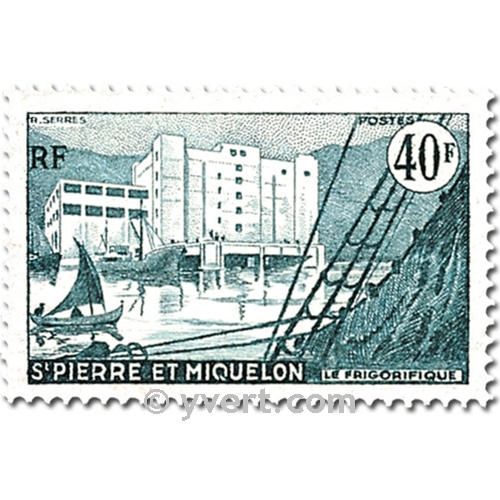 n° 348/351 -  Timbre Saint-Pierre et Miquelon Poste