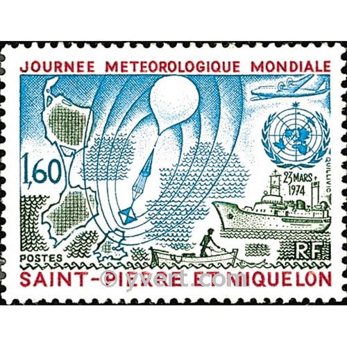 n° 433 -  Timbre Saint-Pierre et Miquelon Poste