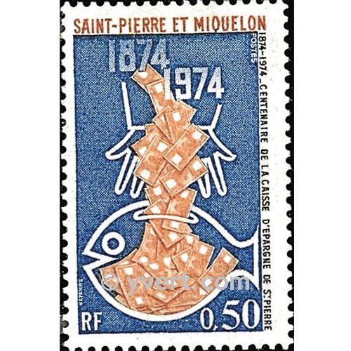 n° 437 -  Timbre Saint-Pierre et Miquelon Poste