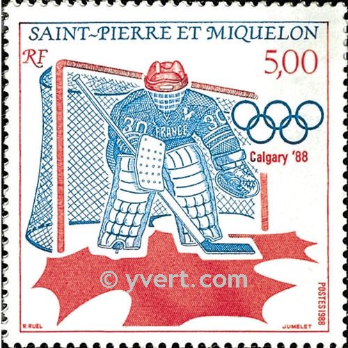 n° 487 -  Timbre Saint-Pierre et Miquelon Poste