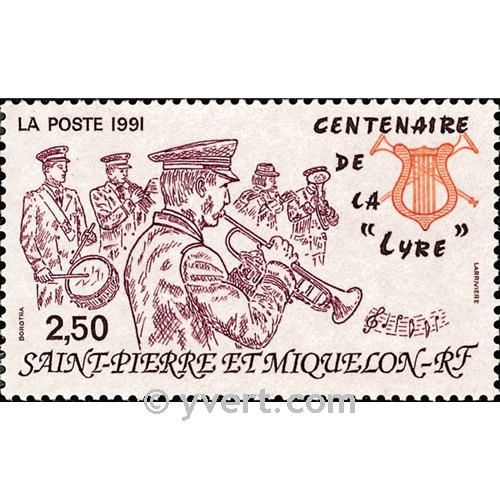 n° 545 -  Timbre Saint-Pierre et Miquelon Poste