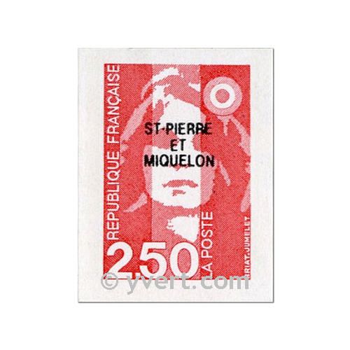 n° 557 -  Timbre Saint-Pierre et Miquelon Poste