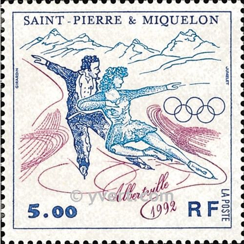 n° 559 -  Timbre Saint-Pierre et Miquelon Poste