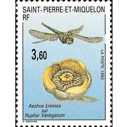 n° 560 -  Timbre Saint-Pierre et Miquelon Poste