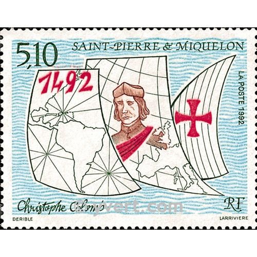 n° 569 -  Timbre Saint-Pierre et Miquelon Poste