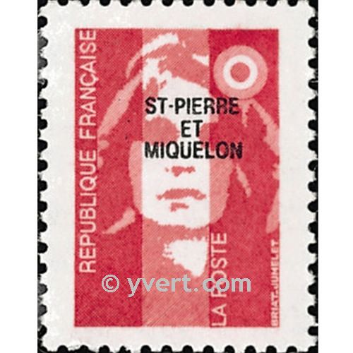 n° 578 -  Timbre Saint-Pierre et Miquelon Poste