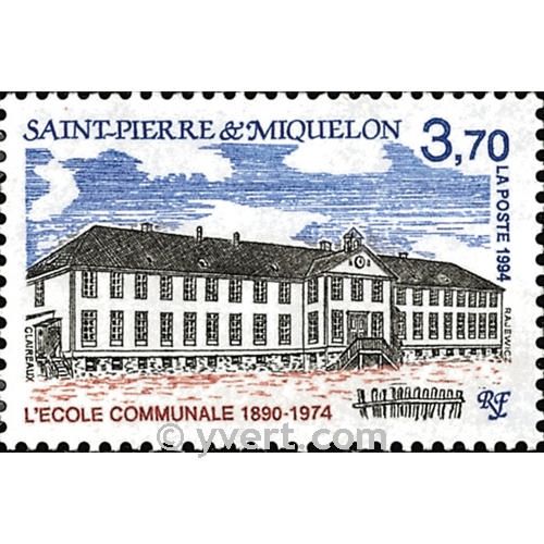 n° 607 -  Timbre Saint-Pierre et Miquelon Poste