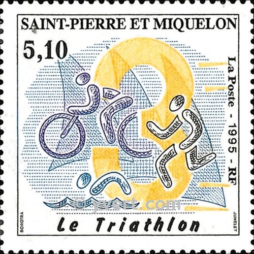 n° 610 -  Timbre Saint-Pierre et Miquelon Poste