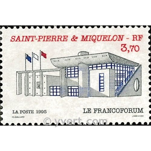 n° 621 -  Timbre Saint-Pierre et Miquelon Poste