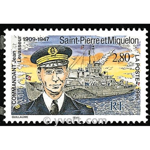 n° 624 -  Timbre Saint-Pierre et Miquelon Poste