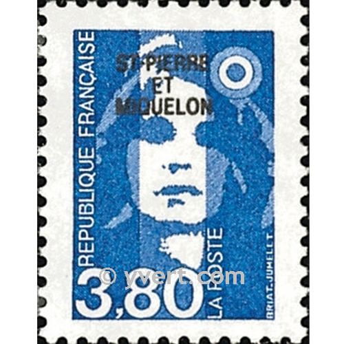 n° 627 -  Timbre Saint-Pierre et Miquelon Poste