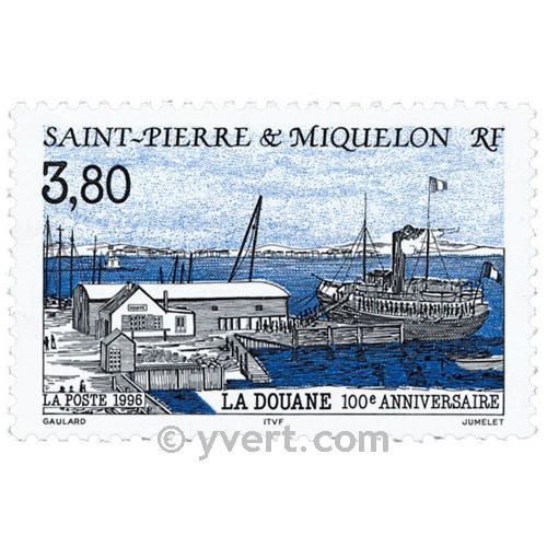 n° 636 -  Timbre Saint-Pierre et Miquelon Poste