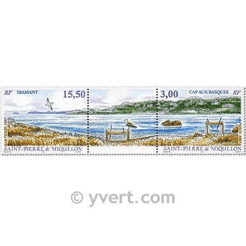 n° 654A -  Timbre Saint-Pierre et Miquelon Poste