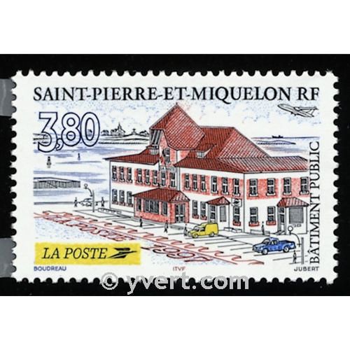 n° 655 -  Timbre Saint-Pierre et Miquelon Poste