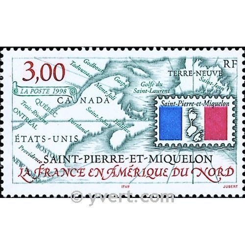 n° 680 -  Timbre Saint-Pierre et Miquelon Poste