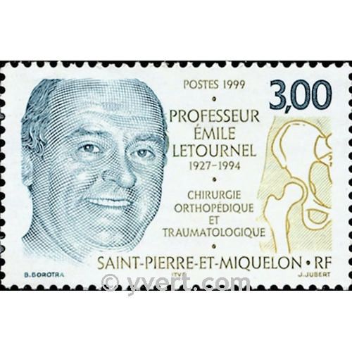 n° 686 -  Timbre Saint-Pierre et Miquelon Poste