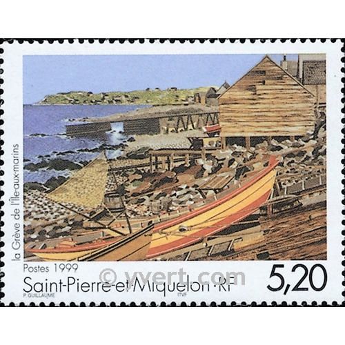 n° 687 -  Timbre Saint-Pierre et Miquelon Poste