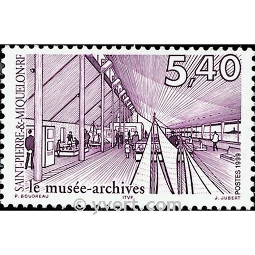 n° 704 -  Timbre Saint-Pierre et Miquelon Poste