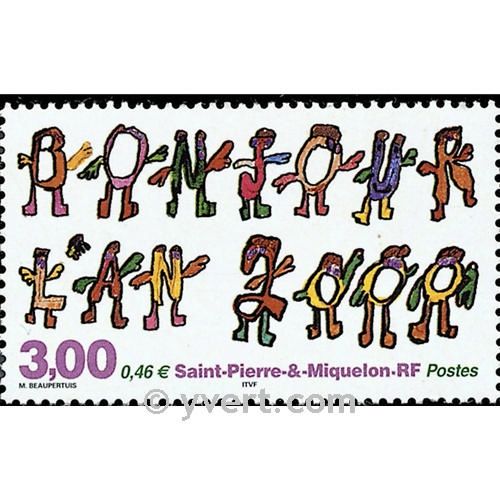 n° 706 -  Timbre Saint-Pierre et Miquelon Poste