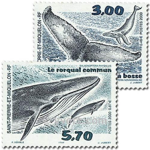 n° 707/708 -  Timbre Saint-Pierre et Miquelon Poste