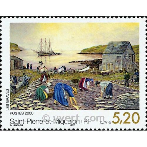 n° 709 -  Timbre Saint-Pierre et Miquelon Poste