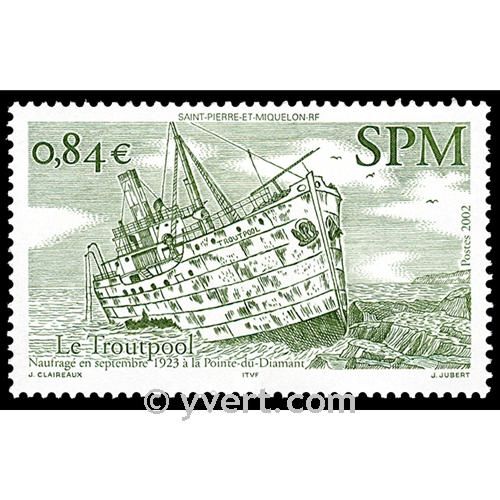 n° 784 -  Timbre Saint-Pierre et Miquelon Poste