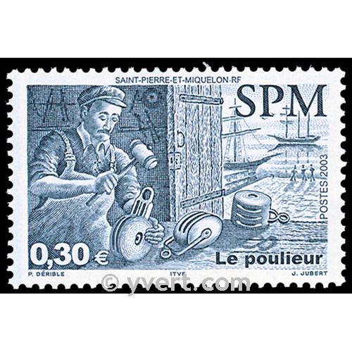 n° 795 -  Timbre Saint-Pierre et Miquelon Poste